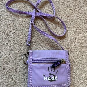 Mudd Kids Purple Lilac Crossbody Wallet